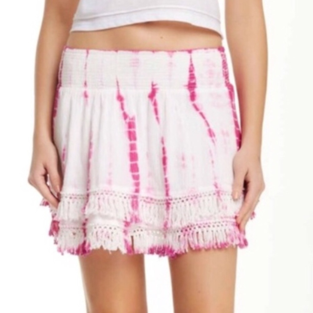 Romeo & Juliet Couture Tie Dye Mini Skirt L NWT